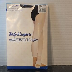 Body Wrappers Black TotalStretch Tights